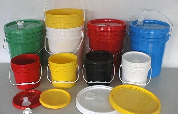 قیمت خرید سطل پلاستیکی درب دار عمده به صرفه و ارزان